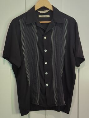 Da Vinci Charlie Sheen Signature Series Short Sleeve Top Size Mens S